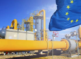 Газ в Европе продолжает
